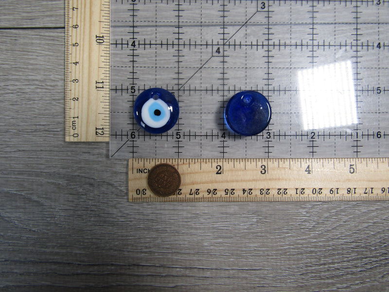 Evil Eye Lamp Glass Bead Pendant