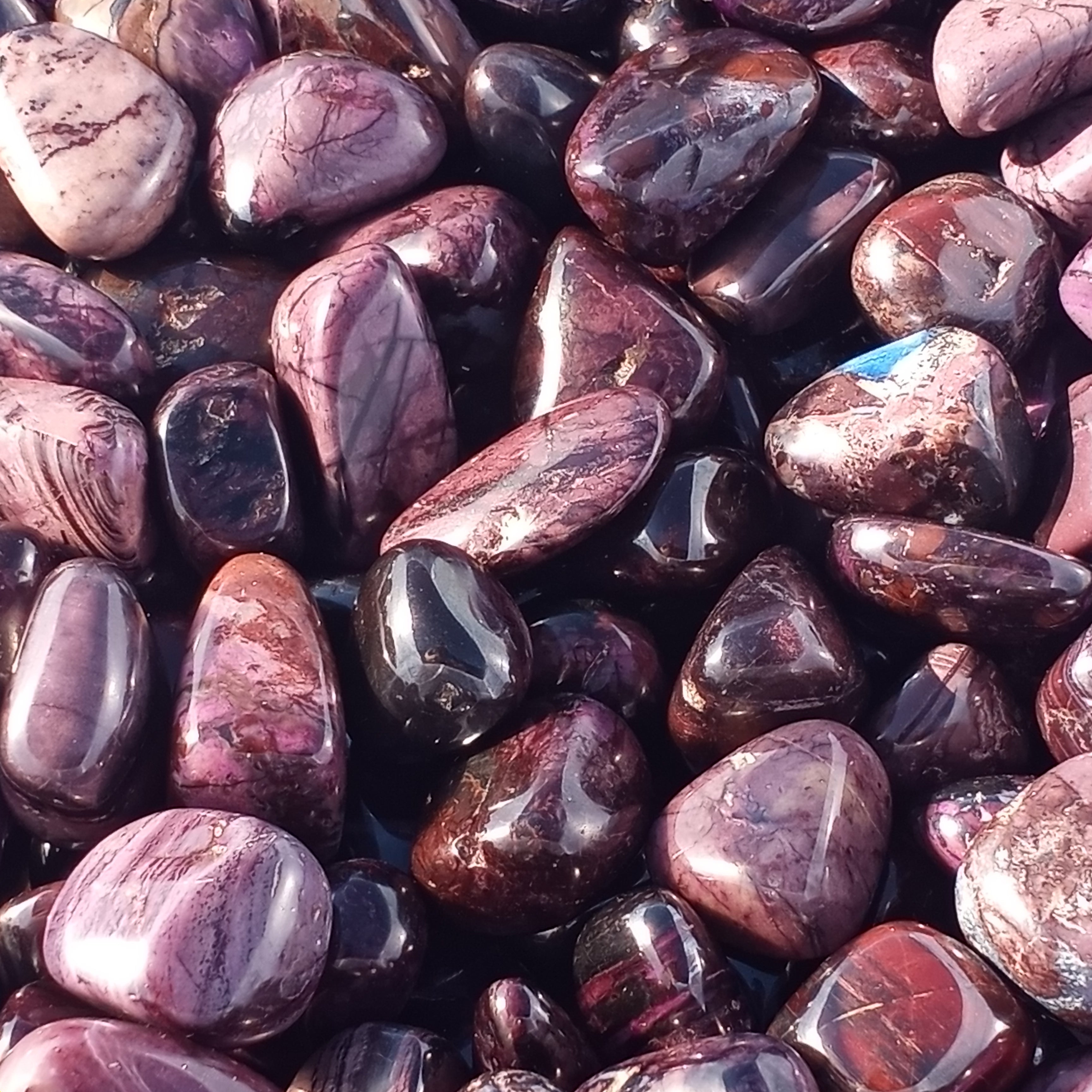 Sugilite 1" Tumbled Set of 3