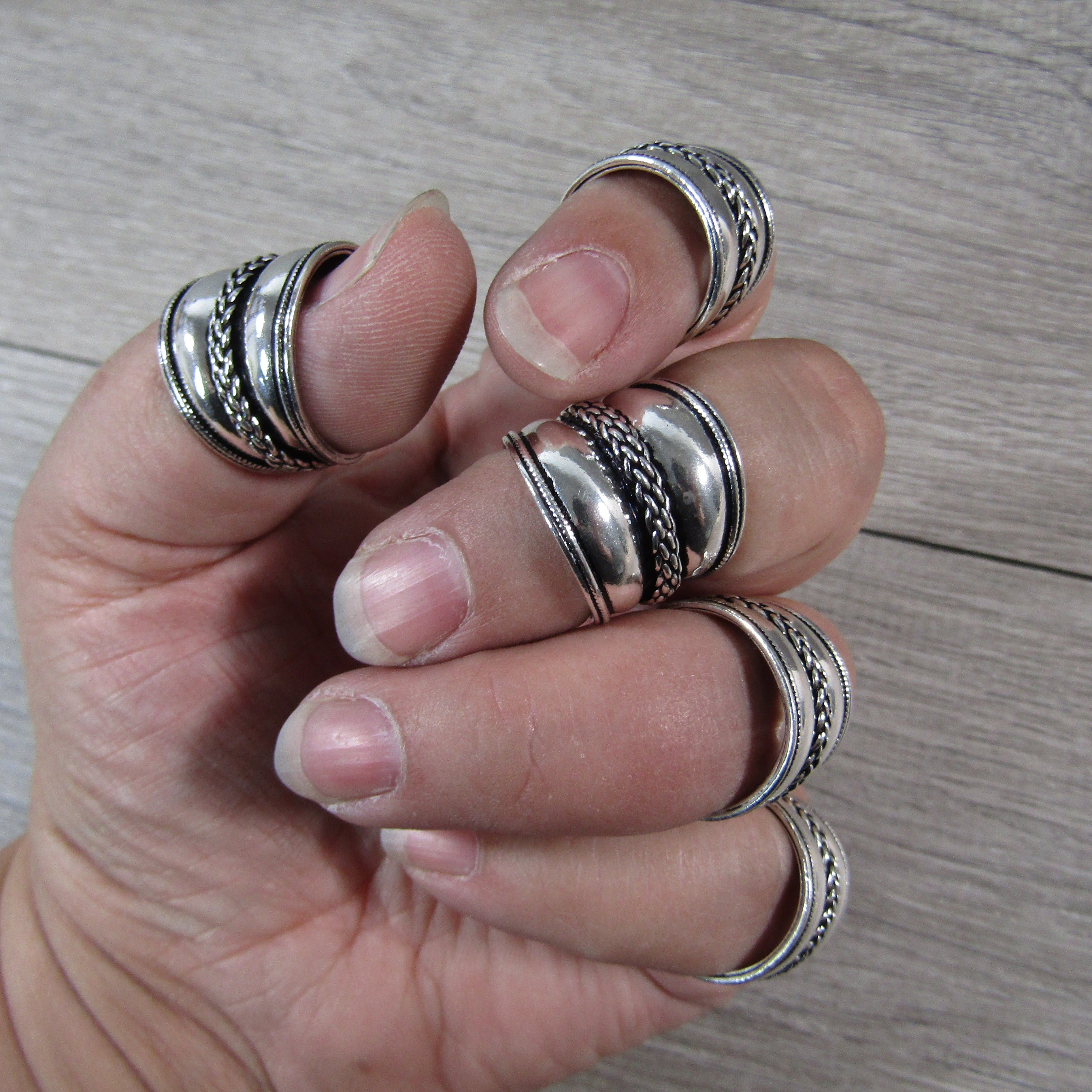 Sterling Silver Rings in Many Styles