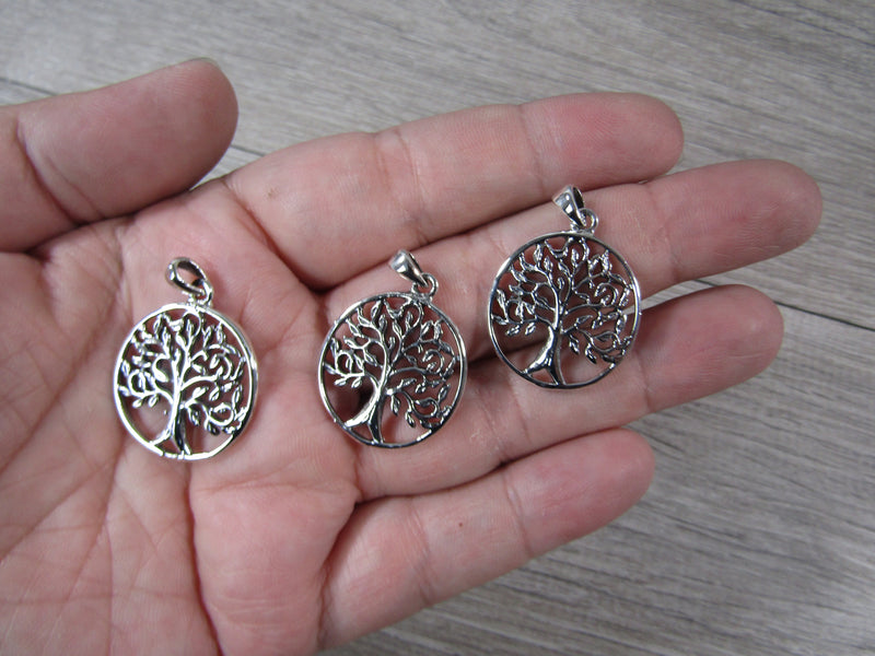 Sterling Silver Tree of Life Pendant