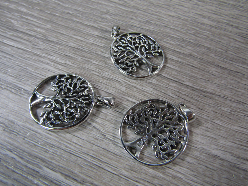 Sterling Silver Tree of Life Pendant