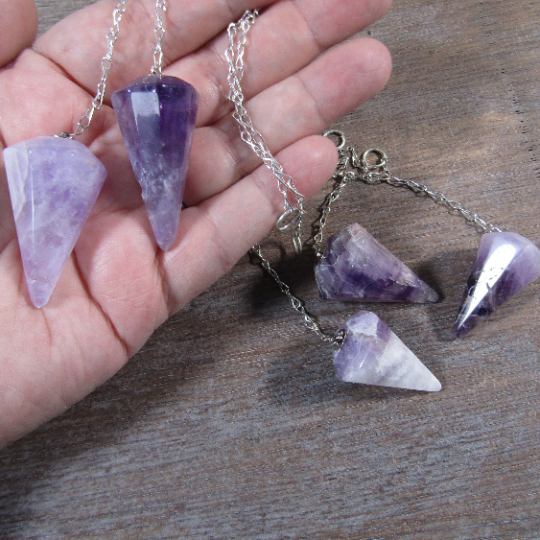 Gemstone Pendulums