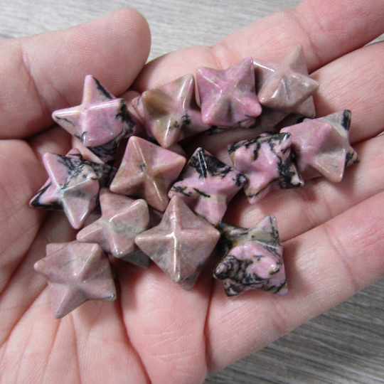 Gemstone About 1/2” MerKaBa