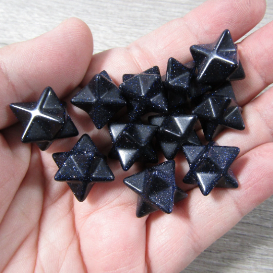 Gemstone About 1/2” MerKaBa