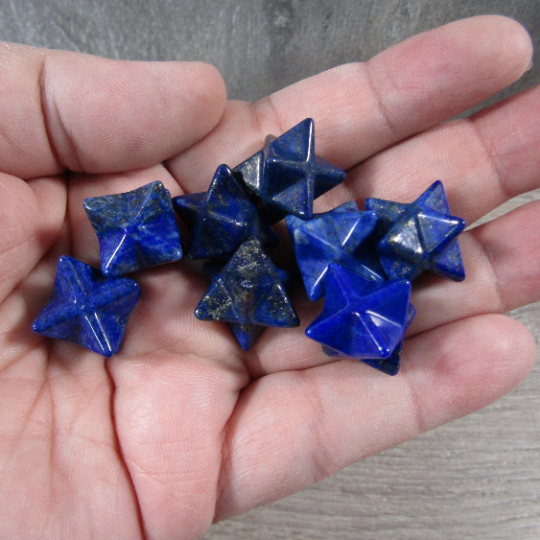 Gemstone About 1/2” MerKaBa