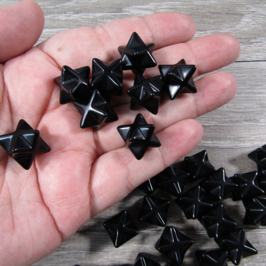 Gemstone About 1/2” MerKaBa