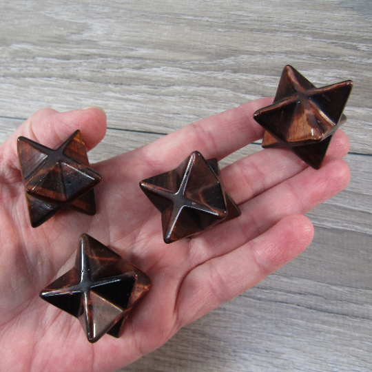 Gemstone 40 mm Merkaba