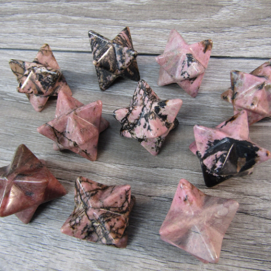 Gemstone 40 mm Merkaba