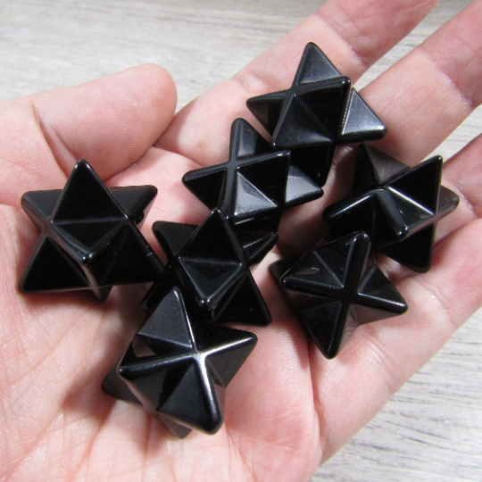 Gemstone 25mm Merkaba