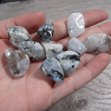 Rainbow Moonstone Tumbled sold by the 1 Pound