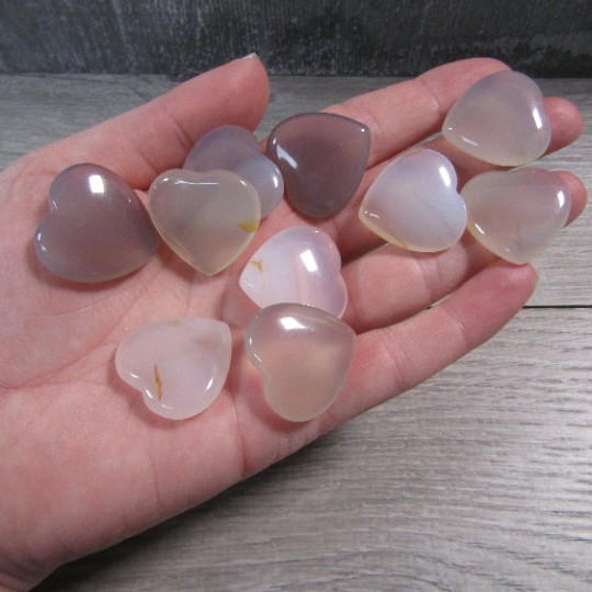 Gemstone Flat 1" Heart