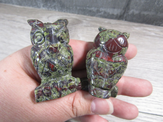 Gemstone Owl Medium Figurine