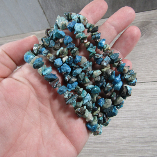 Gemstone Chip Bracelets - Premium Stones