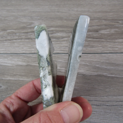 moss agate gemstone decor for crystal retailers