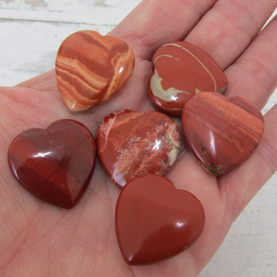 Gemstone Flat 1" Heart