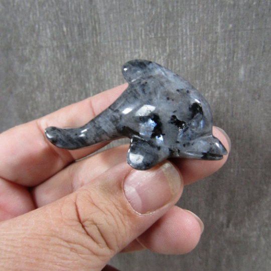 Gemstone Dolphin Medium Figurine