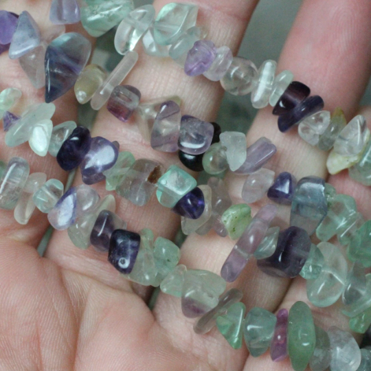 Gemstone Chip Bracelets - Common Stones