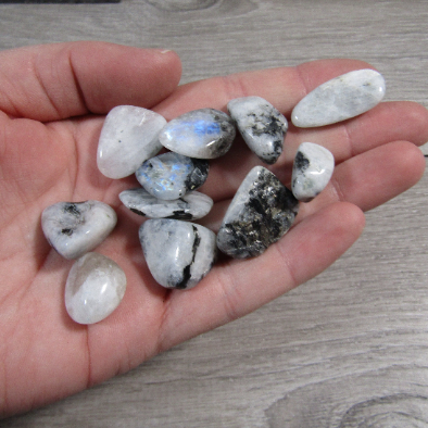 Rainbow Moonstone Tumbled sold by the 1 Pound