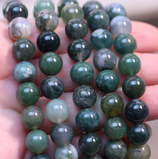 Gemstone 10 mm Round Bracelets