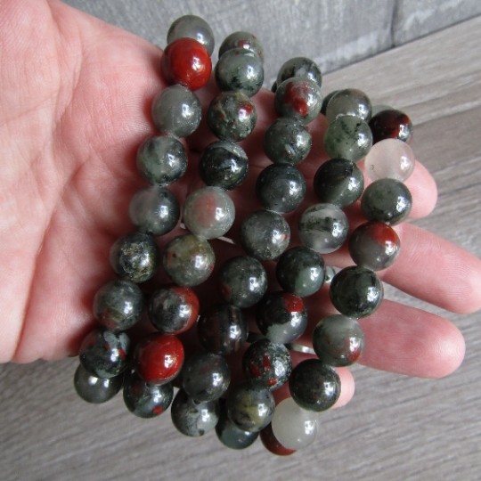 Gemstone 10 mm Round Bracelets