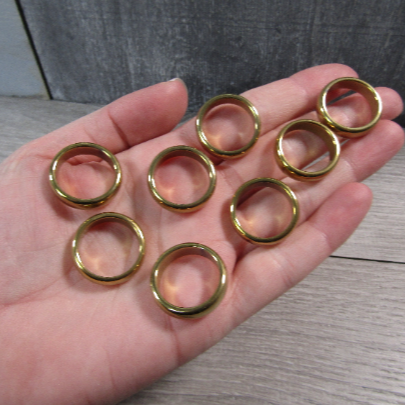 Hematite Band Rings Set of 50