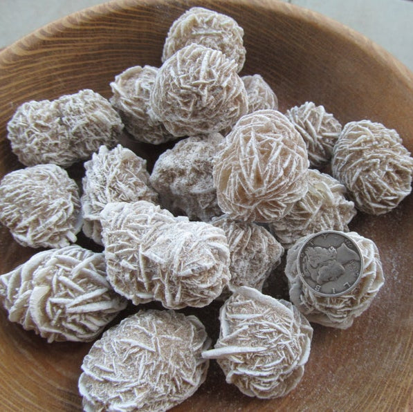 Natural Desert Rose clusters for wholesale purchase, perfect for retail.