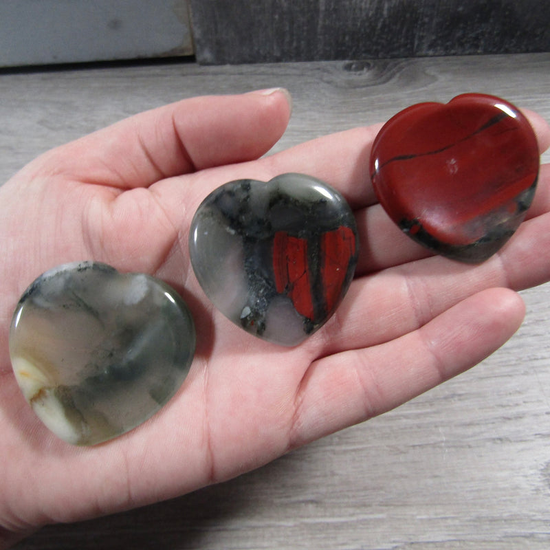 Heart Shaped Worry Stones