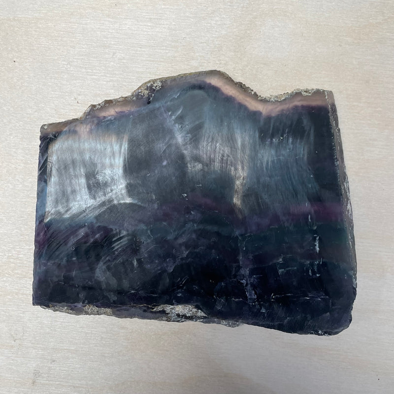 Fluorite Semi Polished Slabs