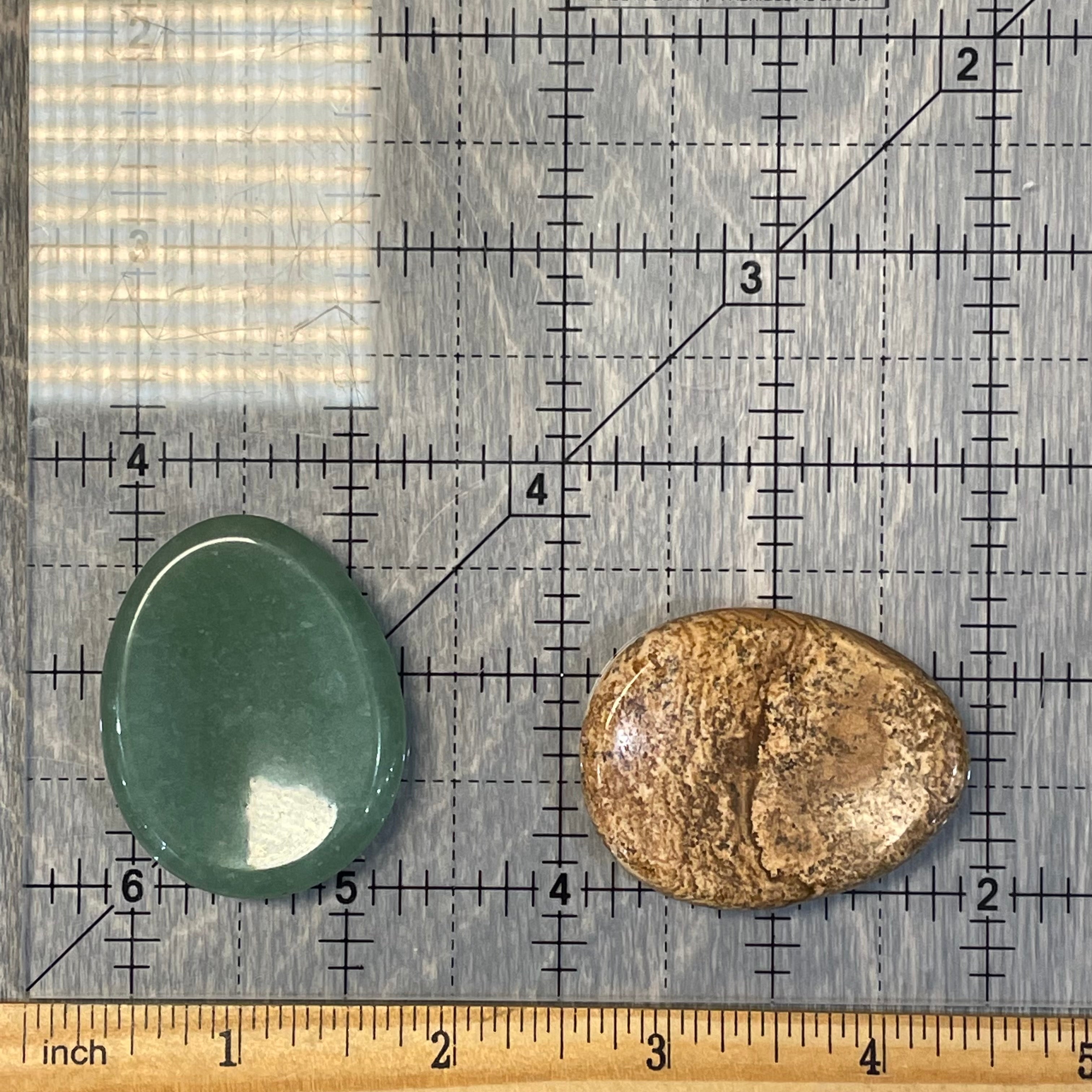 Gemstone Teardrop Worry Stone