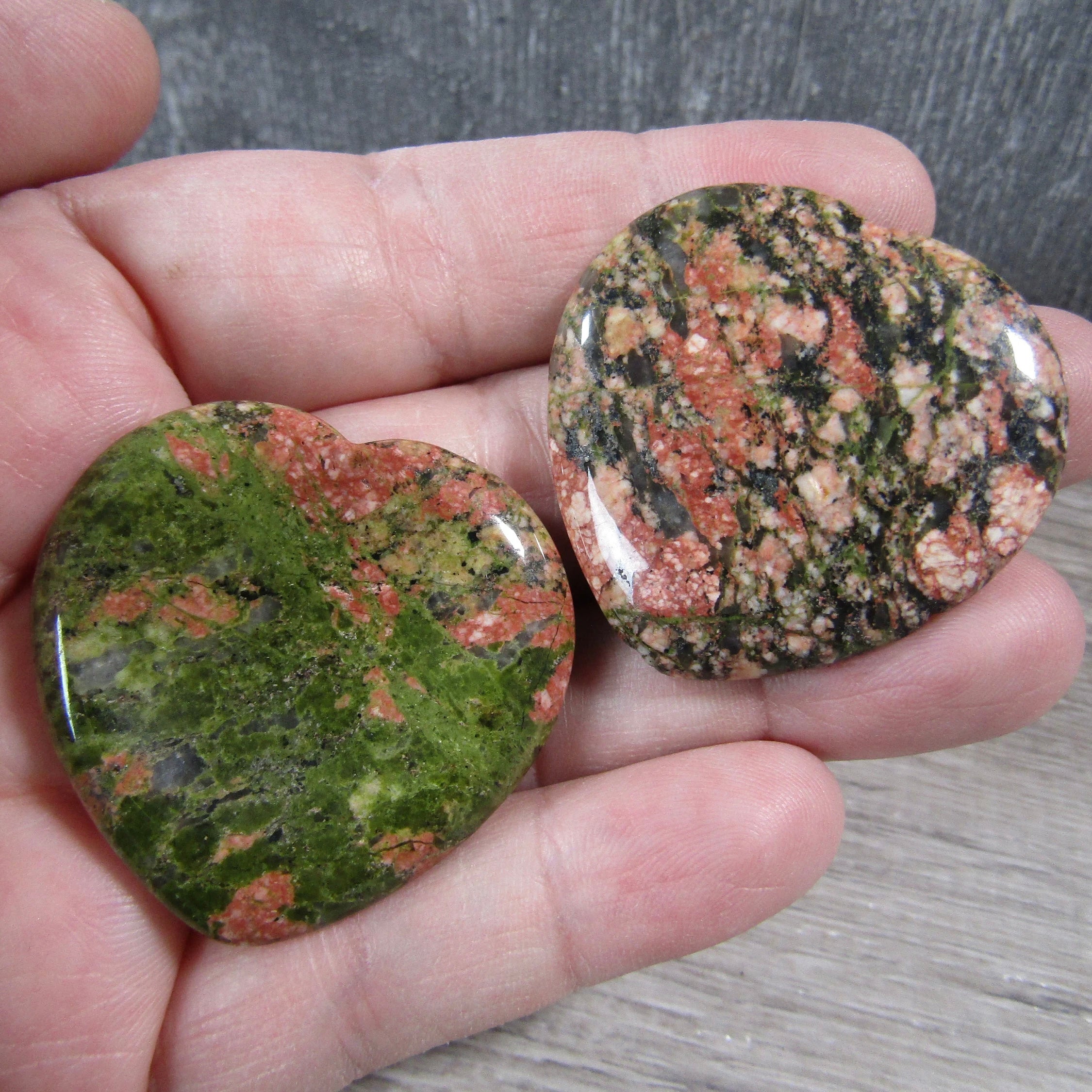 Heart Shaped Worry Stones