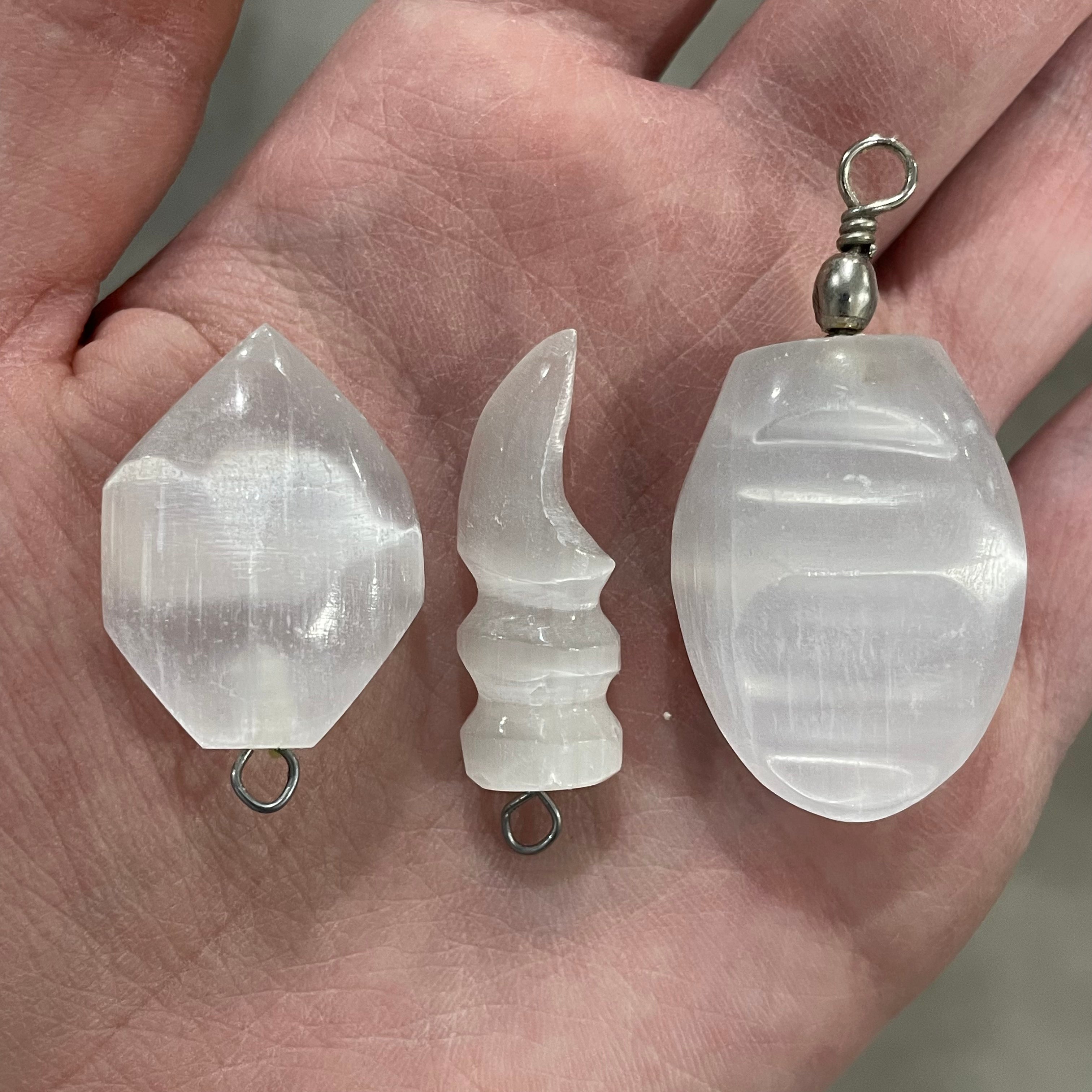 Selenite Pendant Mix