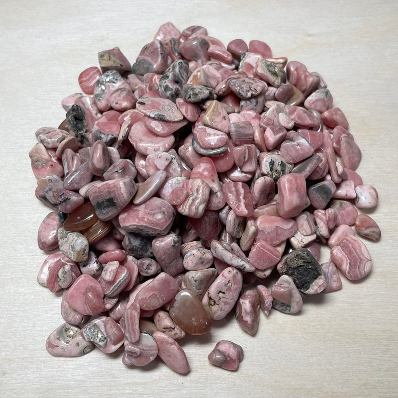 Rhodochrosite Tumbled XS 1 Lb