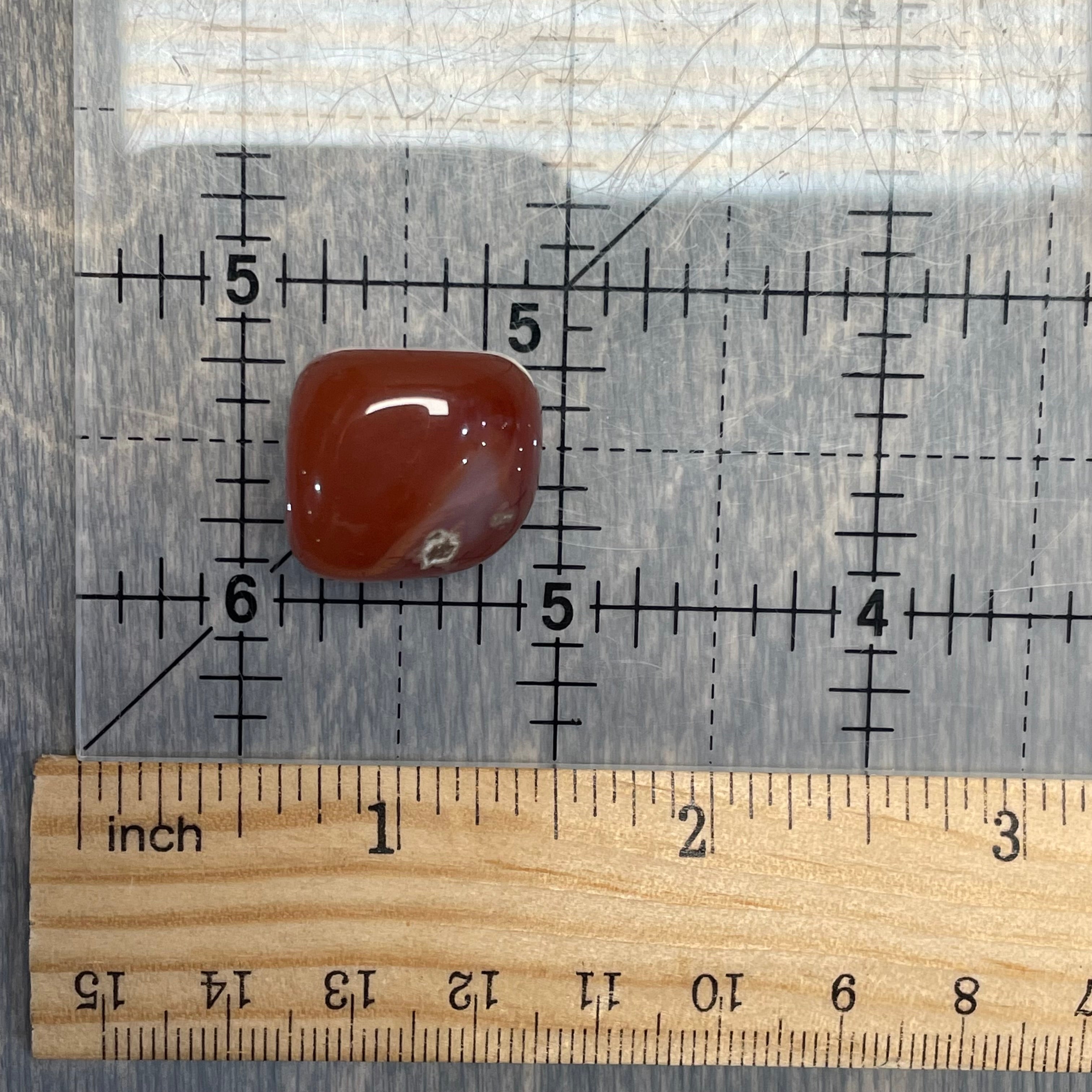 Red Agate 1/2” plus Tumbled