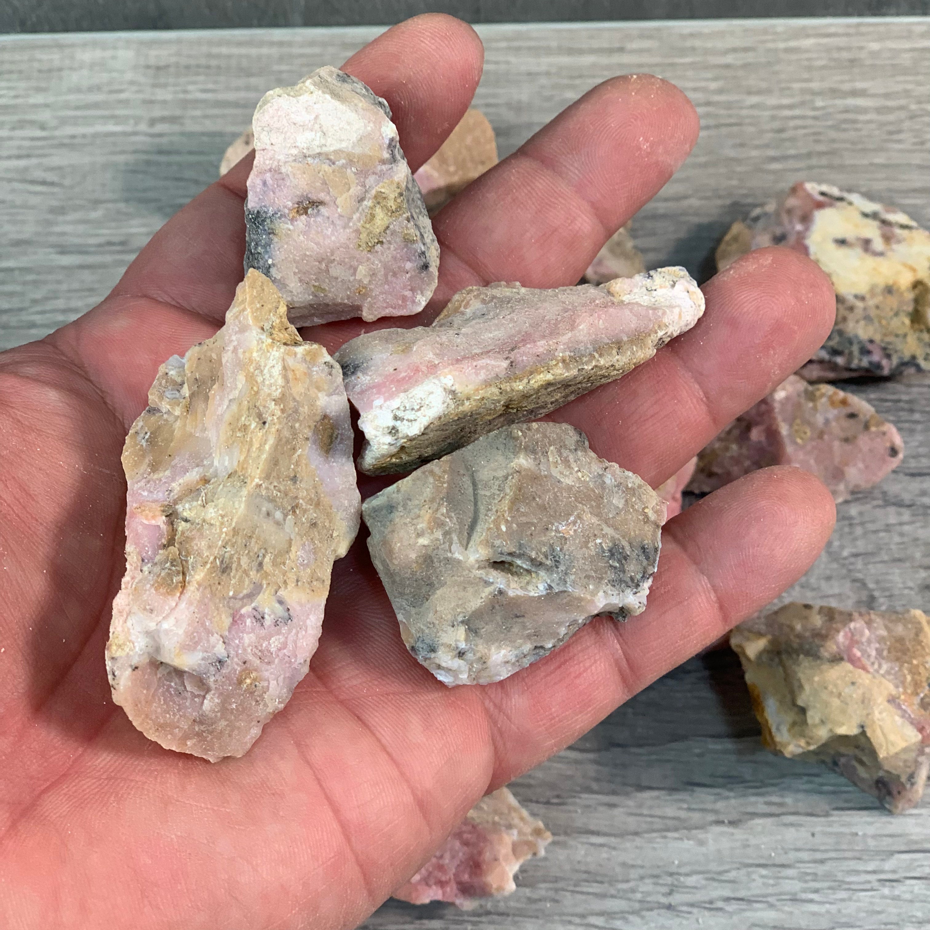 Pink Opal Chunks 1 Lb