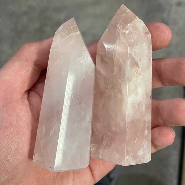 Rose Quartz 1/3 Lb 2 3/4”+ Obelisk