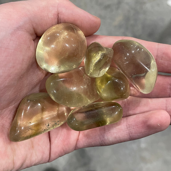 Lemon Citrine Tumbled 1 Lb