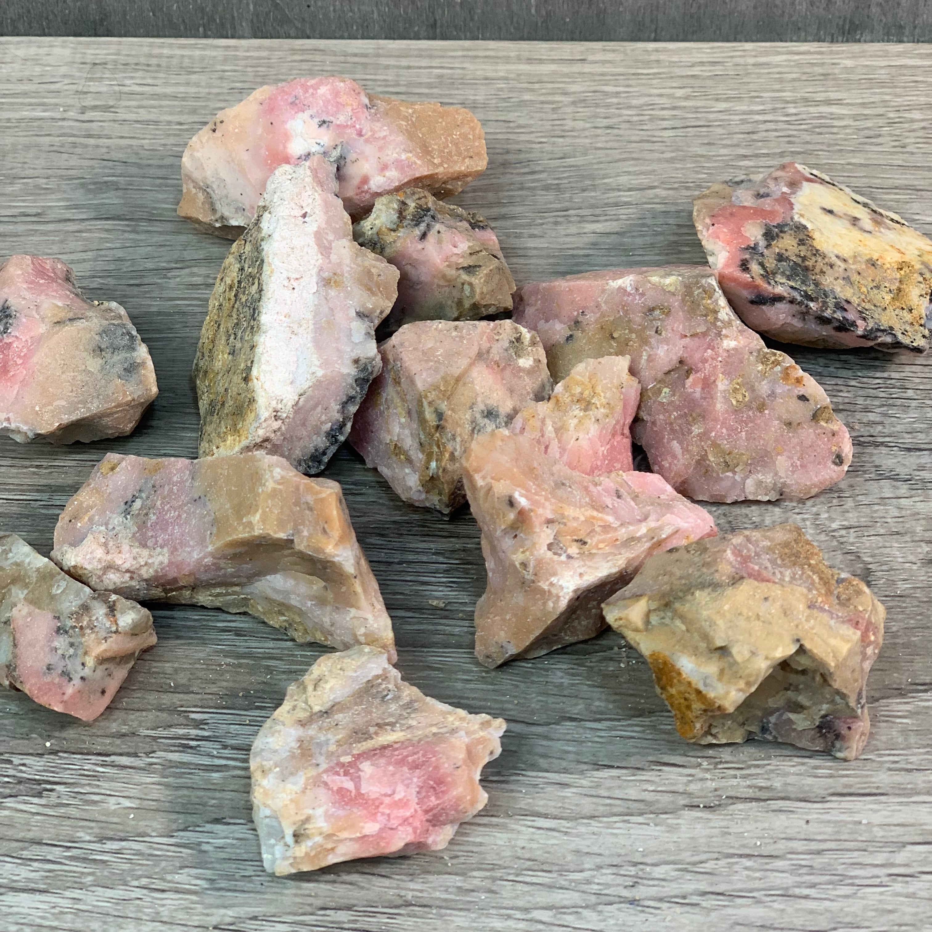 Pink Opal Chunks 1 Lb