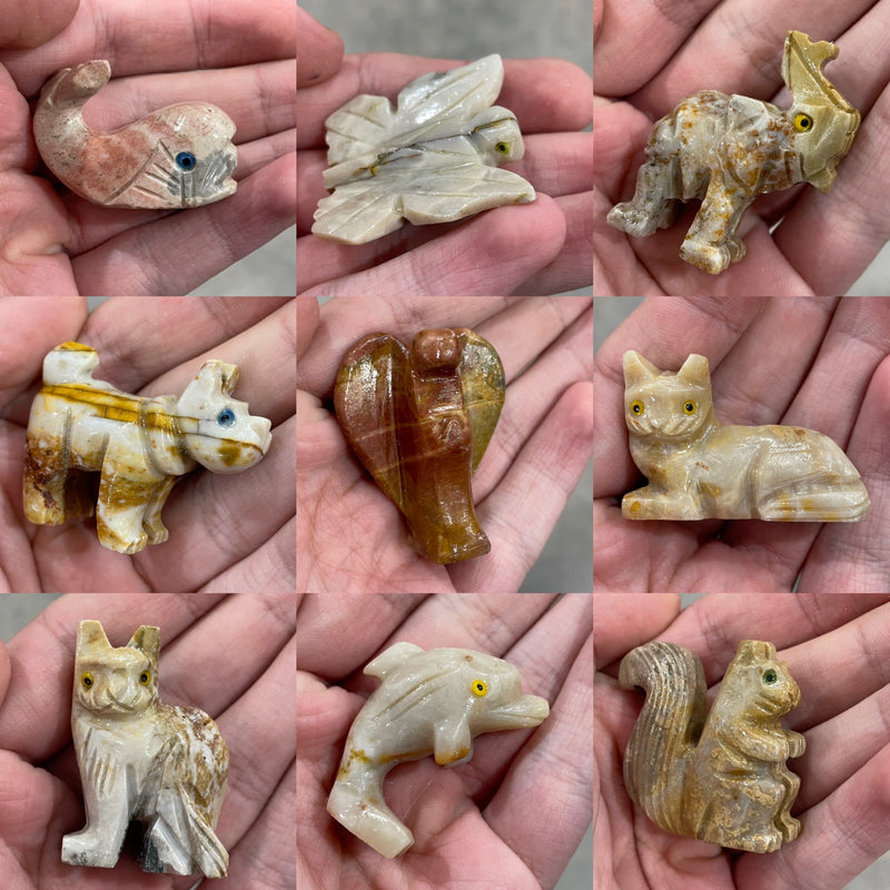 Soapstone Animals