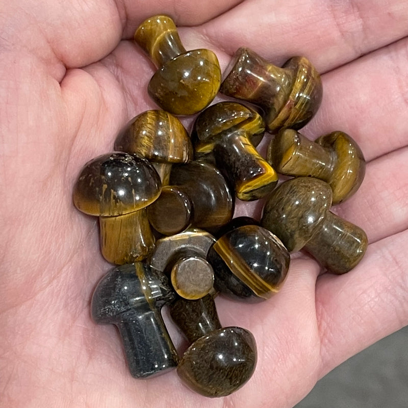 Small Gemstone Mushrooms