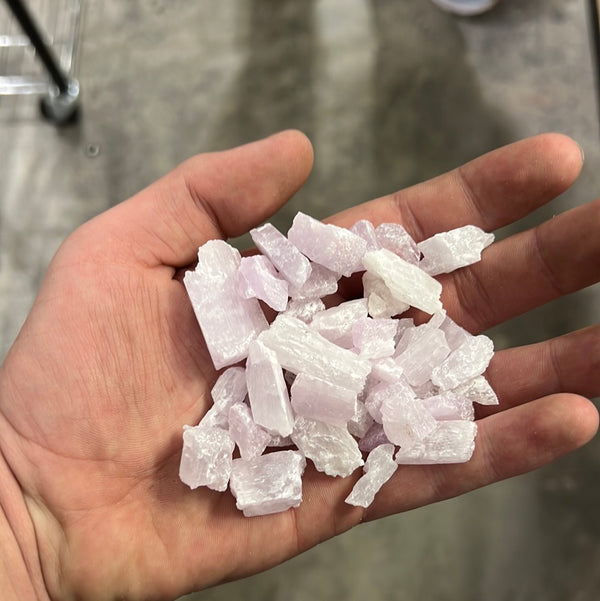 Kunzite Rough 4oz bag