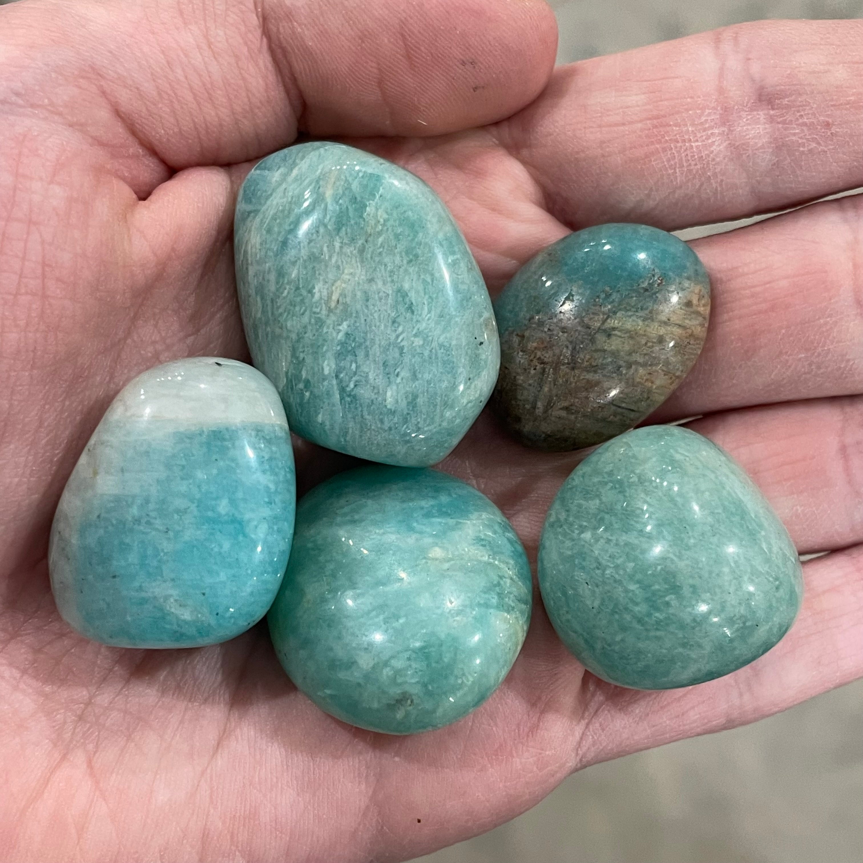 Amazonite Tumbled 1 Lb