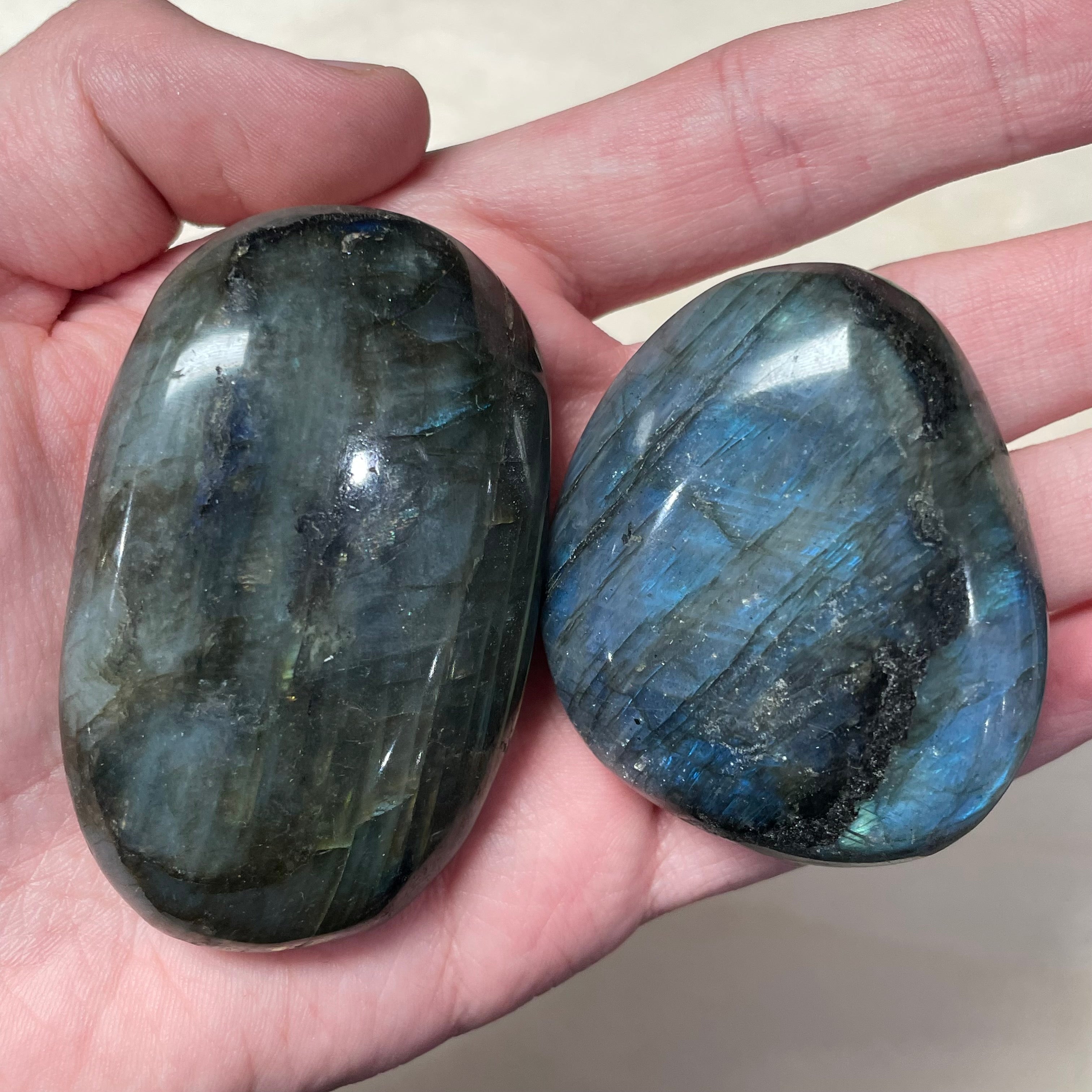 Labradorite Palm Stone