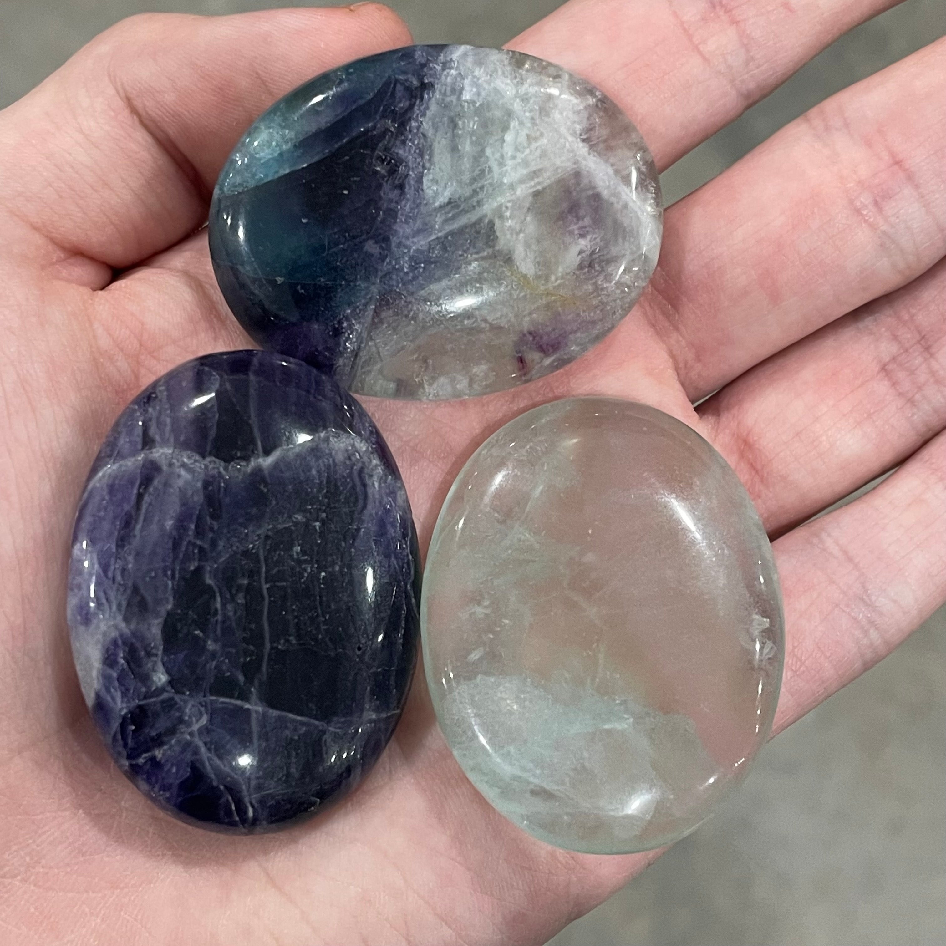 Gemstone Palm Stone 45mm