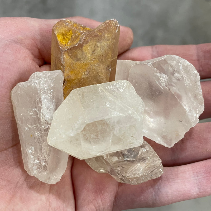 Clear Quartz 1” plus points 2Lb