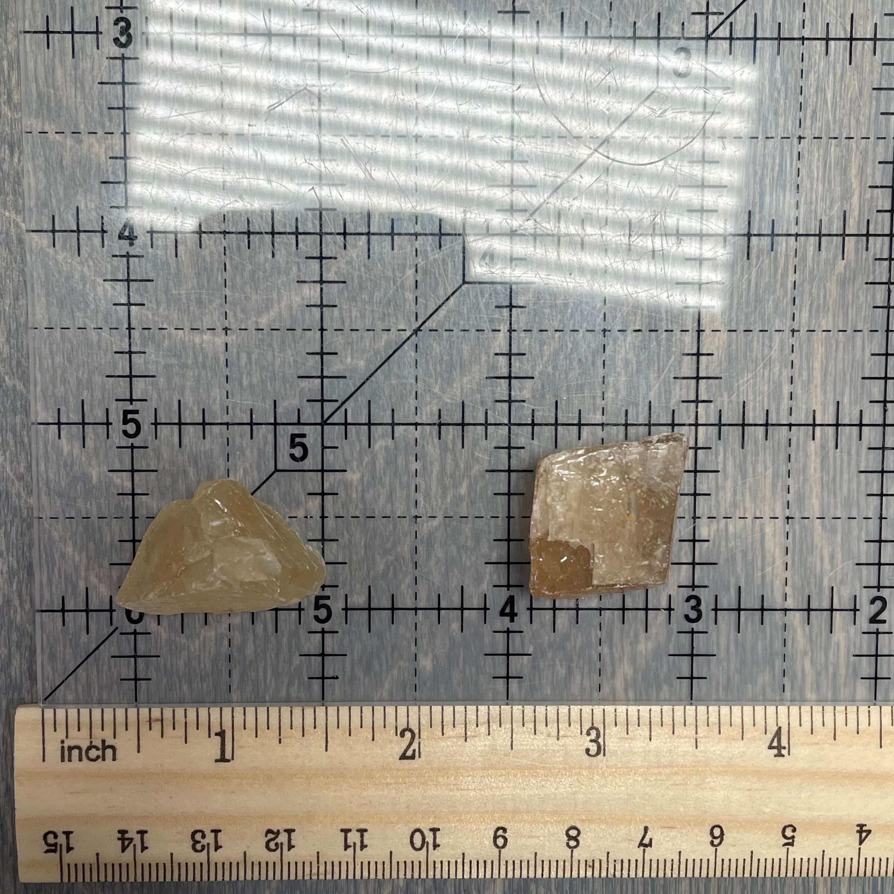 Honey Calcite Chunks 1 Lb