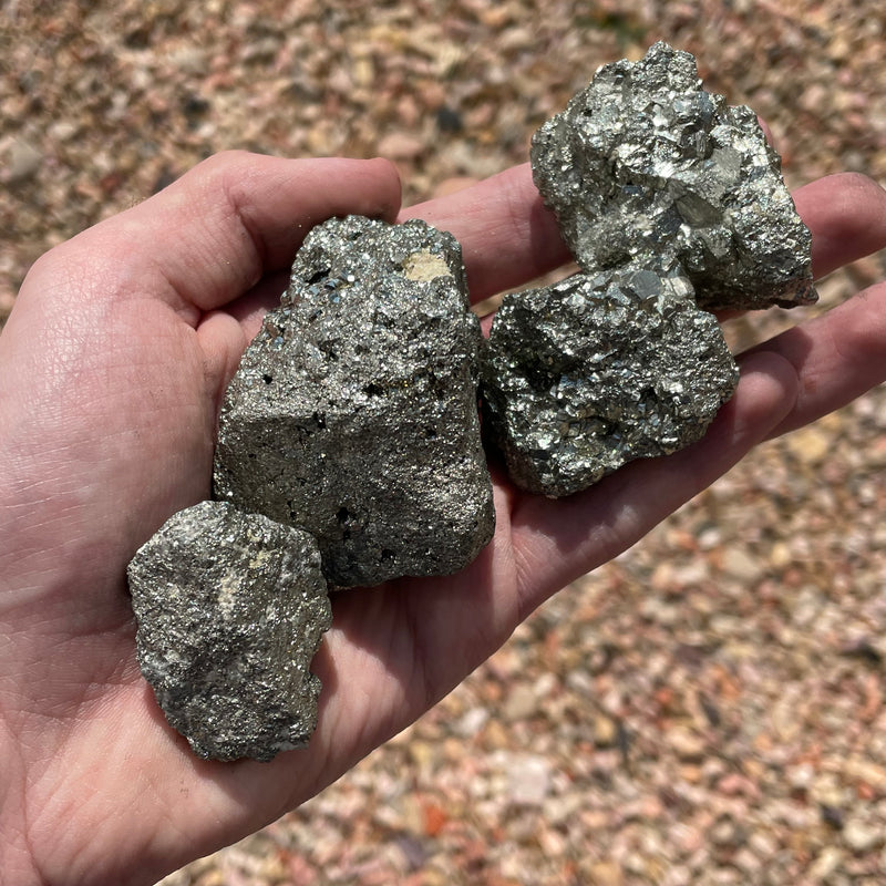 One Pound Rough Pyrite