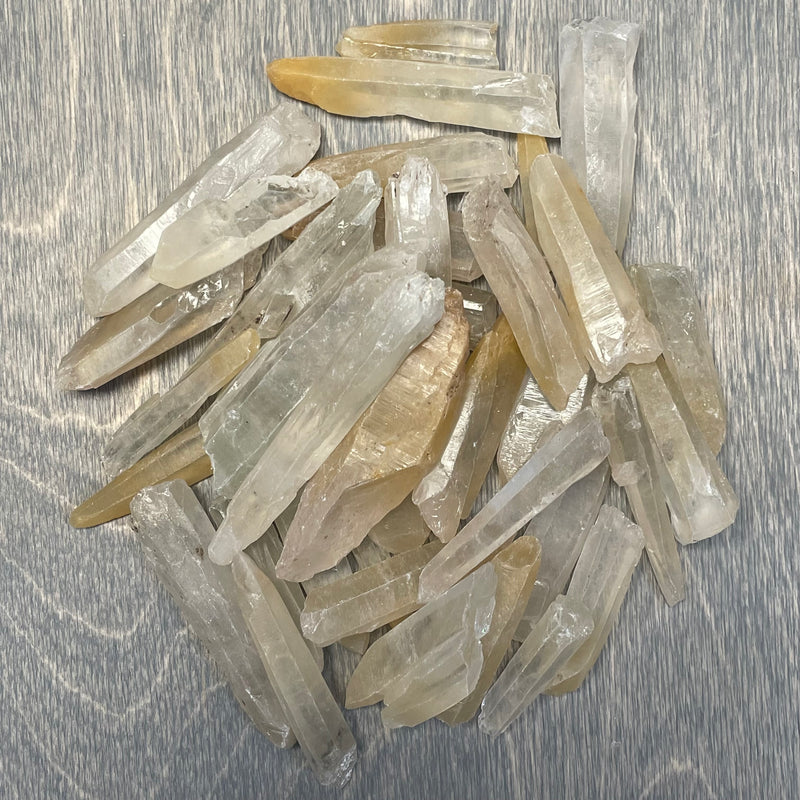 Rabbit Hair Quartz Points 1 Lb