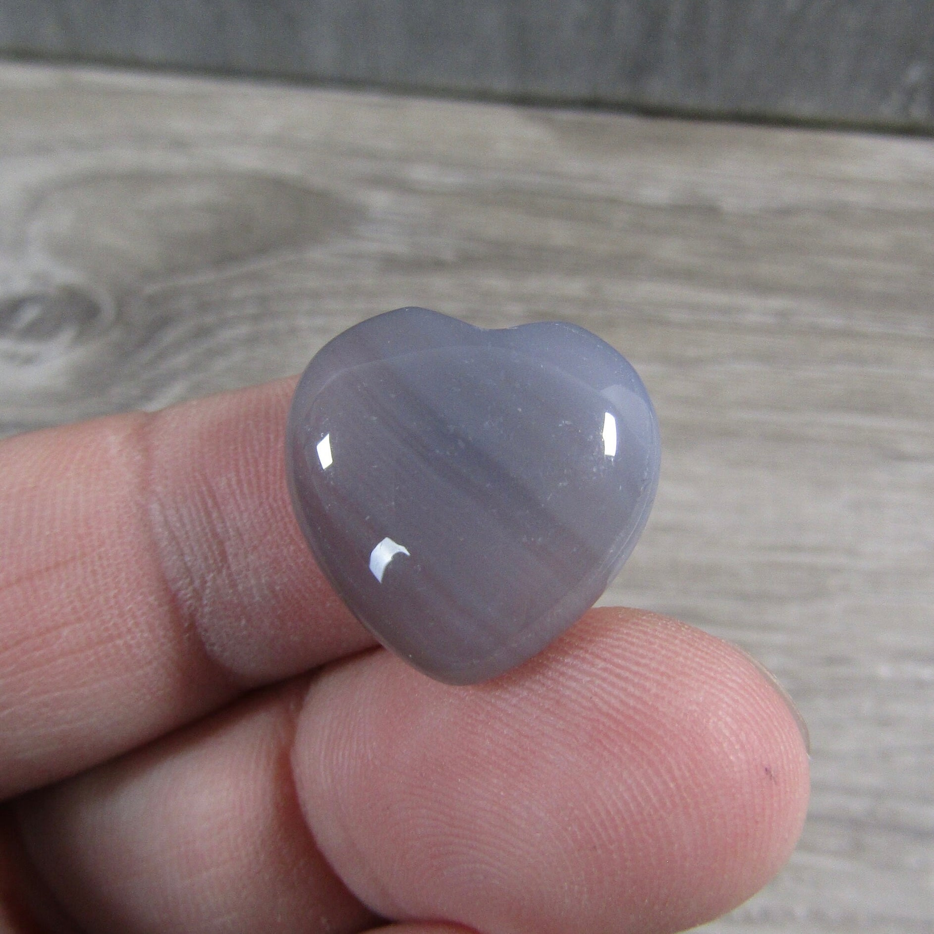 Gemstone 1” Puffy Heart