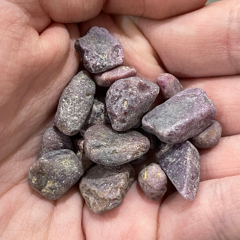 Ruby River Tumbled 1/4” plus pieces 4 oz