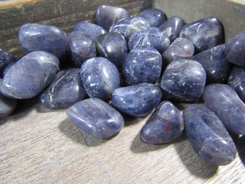 Iolite Tumbled Stone 1 LB